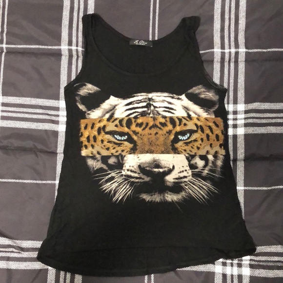 Soft black tank top - Picture 1 of 8